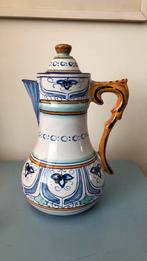 Ars Deruta Italy majolica kan kofiepot, Ophalen of Verzenden, Overige stijlen
