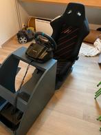 Racestoel met logitech G29 + 2 games, Spelcomputers en Games, Spelcomputers | Sony PlayStation Consoles | Accessoires, Ophalen of Verzenden