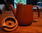 Theepot aardewerk sfeervolle bruine kleur, Overige typen, Nieuw, Ophalen of Verzenden, Effen