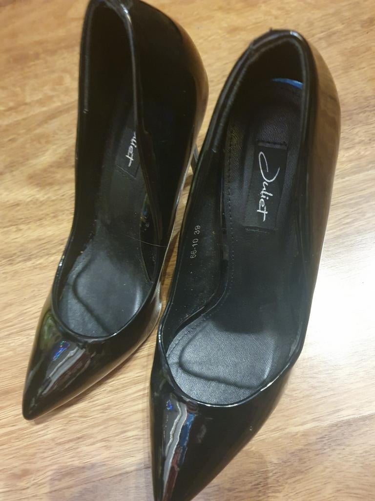 Juliet hakken maat 39, Kleding | Dames, Schoenen, Ophalen, Zo goed als nieuw, Zwart