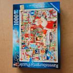Ravensburger puzzel kerstmis komt eraan 1000 stukjes, Ophalen of Verzenden, 500 t/m 1500 stukjes, Zo goed als nieuw