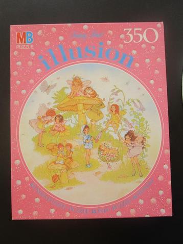 MB ronde puzzel - Onder de paddestoel - 350 -/- 1 beschikbaar voor biedingen