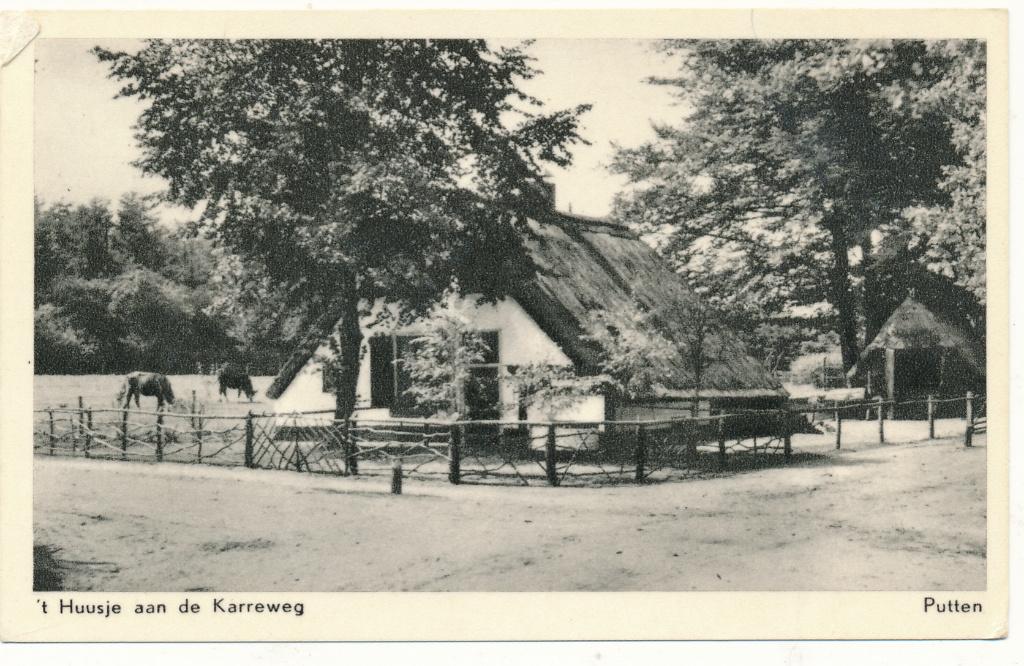 9370 ’t Huisje aan de Karreweg Putten, Ophalen of Verzenden, 1940 tot 1960, Gelderland