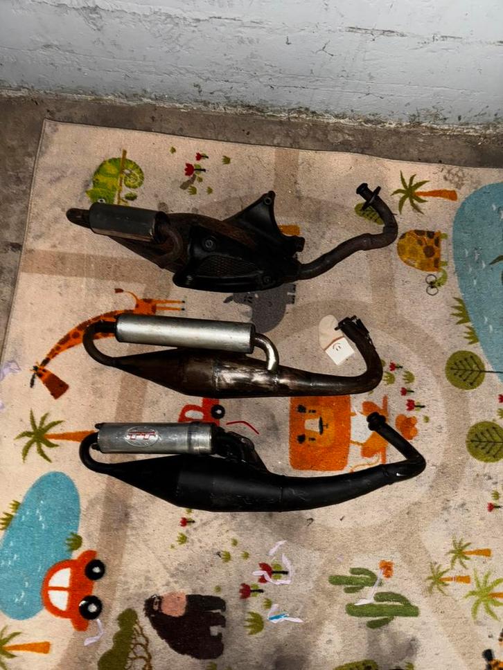 piaggio gilera vespa 2takt uitlaten, Motoren, Tuning en Styling, Ophalen of Verzenden