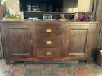 Koloniaal dressoir met veel opbergruimte, Huis en Inrichting, Ophalen, Gebruikt, 150 tot 200 cm, Teakhout