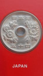 50 Yen 1978 Japan + postzegel- Limited edition Franklin mint, Ophalen of Verzenden, Oost-Azië
