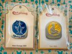Efteling Jaarpinnen 2023 & 2024 - Klein Duimpje & Fakir, Ophalen of Verzenden, Nieuw, Button of Speldje