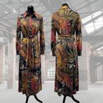 -35% SALE | Nieuwe travelstof jurk K-design B212, K-design, Overige kleuren, Verzenden, Maat 42/44 (L)