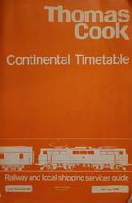 Thomas Cook Continental Timetable 1982, Europa, Ophalen of Verzenden, Thomas Cook, Reisgids of -boek