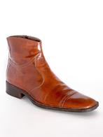 Luxe heren enkellaarsjes – maat 41 – topstaat, Ophalen, Bruin, Boots, Zo goed als nieuw