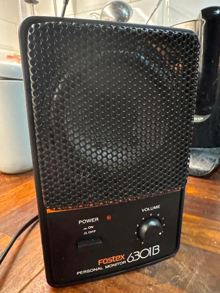 Fostex 6301B Actieve Monitor Speaker, Audio, Tv en Foto, Luidsprekers, Gebruikt, Overige typen, Minder dan 60 watt, Overige merken