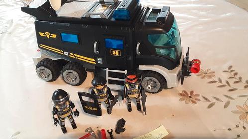 9360 SIE-truck politie, Kinderen en Baby's, Speelgoed | Playmobil, Zo goed als nieuw, Complete set, Ophalen of Verzenden