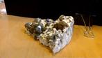 Mineraal Pyriet met looderts, Ophalen of Verzenden, Mineraal