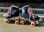 Rolschaatsen oxelo blauw roze, Ophalen, Gebruikt