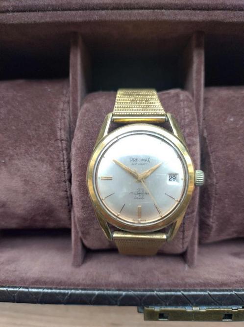 2x verguld horloge vintage Precimaster en Golana 1960-1969, Sieraden, Tassen en Uiterlijk, Horloges | Antiek, Polshorloge, Overige merken