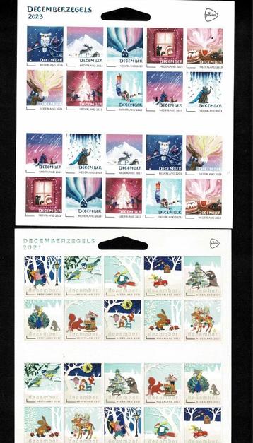 Postzegels.  Decemberzegels met hoge korting !!! beschikbaar voor biedingen