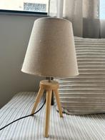 Tafellamp Beige, Huis en Inrichting, Lampen | Tafellampen, Ophalen of Verzenden, Zo goed als nieuw, Minder dan 50 cm
