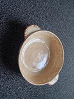 Vintage Keramieken Schaaltje met Oor, Gebruikt, Porselein of Keramiek, Schaal, Rond