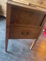 Antieke Houten Voetenwarmer met Kolenkruik, Antiek en Kunst, Ophalen