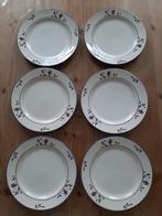 COPENHAGE KERAMIEK - 6 ONTBIJT BORDJES - DIAMETER 19,5 CM, Keramiek, Ophalen of Verzenden, Zo goed als nieuw, Bord(en)
