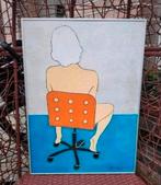 Schilderij Kol van Wijngaarden
71x51 cm., Antiek en Kunst, Ophalen of Verzenden