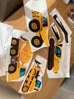 Muurstickers voertuigen nieuw!, Kinderen en Baby's, Kinderkamer | Inrichting en Decoratie, Ophalen of Verzenden, Nieuw, Wanddecoratie