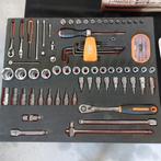 2X bahco inlay doppen, ratel, tangen, schroevendraaiers enz., Doe-het-zelf en Verbouw, Gereedschap | Handgereedschap, Bahco, Nieuw