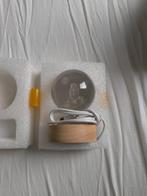 Glazen Bol met Uil en Verlichting, Antiek en Kunst, Ophalen of Verzenden