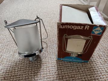 Campinggaz 901 gasfles en gaslamp Lumogaz R beschikbaar voor biedingen