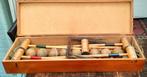 Antieke houten croquet set. Voor 8 spelers. Compleet., Antiek en Kunst, Ophalen