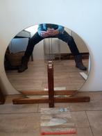 Ronde spiegel origineel uit kapperszaak, Ophalen, Gebruikt, Rond, Minder dan 100 cm