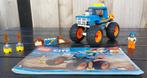 LEGO City - 60180 - Monstertruck, Kinderen en Baby's, Speelgoed | Duplo en Lego, Ophalen of Verzenden, Zo goed als nieuw, Complete set