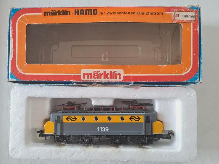 Märklin 1139 botsneus elektrische NS loc gelijkstroom 8324, Hobby en Vrije tijd, Modeltreinen | H0, Gebruikt, Locomotief, Gelijkstroom