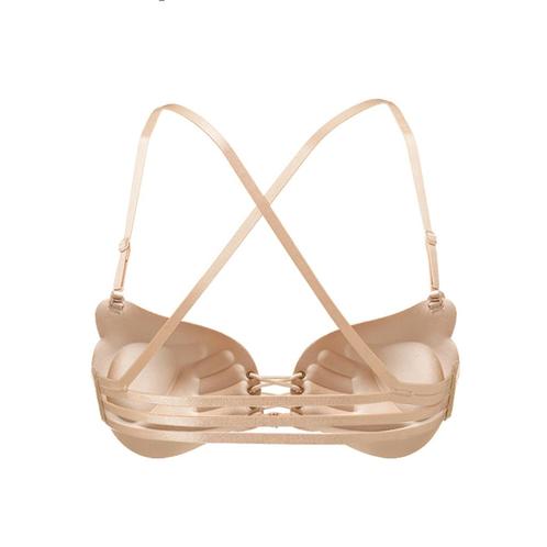 Push up BH handvorm beige zwarte sexy push-up cup A B C D, Kleding | Dames, Ondergoed en Lingerie, BH, Verzenden