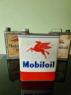 Mobiloil olieblik met Pegasus, Ophalen of Verzenden, Zo goed als nieuw, Overige, Overige merken