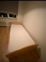 Houten Eenpersoonsbed, Huis en Inrichting, Slaapkamer | Bedden, 90 cm, Eenpersoons, Wit, Ophalen of Verzenden