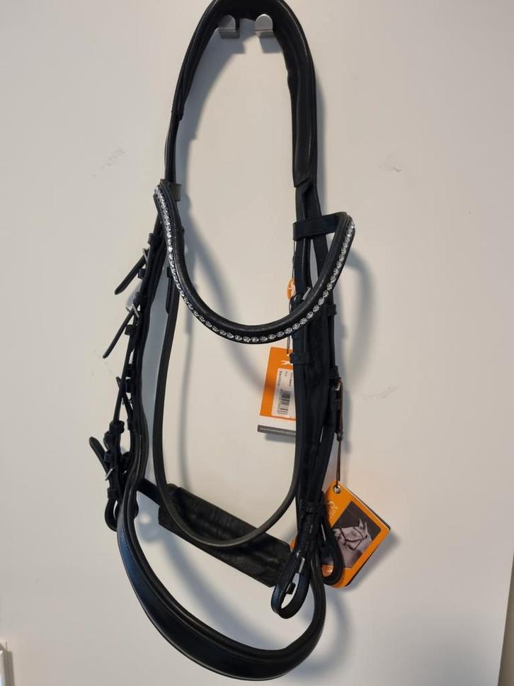 Stang en trens hoofdstel Equitus Gamma Schockemöhle NIEUW!, Dieren en Toebehoren, Paarden en Pony's | Hoofdstellen en Tuigage