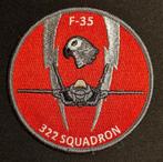 KLU 322 Squadron F-35 Patch, Ophalen of Verzenden, Luchtmacht, Nederland, Embleem of Badge