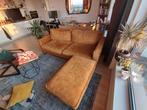Cognac bank (geen hocker meer) GRATIS, Ophalen, Gebruikt