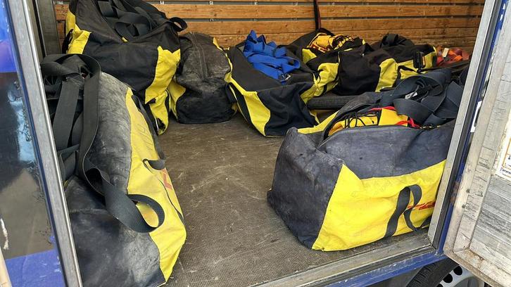 Funtec Beachvolleybal sets incl. net, goed merk wel gebruikt, Sport en Fitness, Fitnessmaterialen, Gebruikt, Ophalen