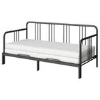 IKEA FYRESDAL bedbank - Zo goed als nieuw!, Ophalen, Verstelbaar, Zwart, Zo goed als nieuw