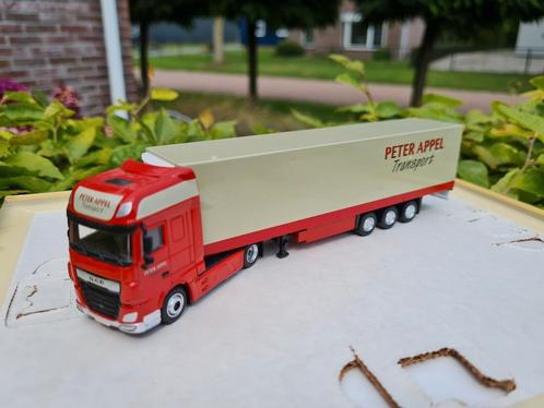 1:87 DAF 106 Koeloplegger Peter Appel Transport, Hobby en Vrije tijd, Modelauto's | 1:87, Zo goed als nieuw, Bus of Vrachtwagen