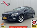 Volvo V60 1.5 T3 Nordic+|Navi|NL-Auto|Geartronic, 4 cilinders, Met garantie (alle), Blauw, Leder en Stof