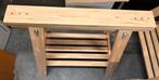 2 houten schragen/ bok, Nieuw, 70 tot 120 cm, Inklapbaar, Ophalen