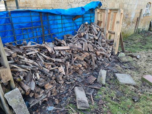 Haardhout gezaagd, gekliefd, droog., Tuin en Terras, Haardhout, Blokken, Overige houtsoorten, Minder dan 3 m³, Ophalen