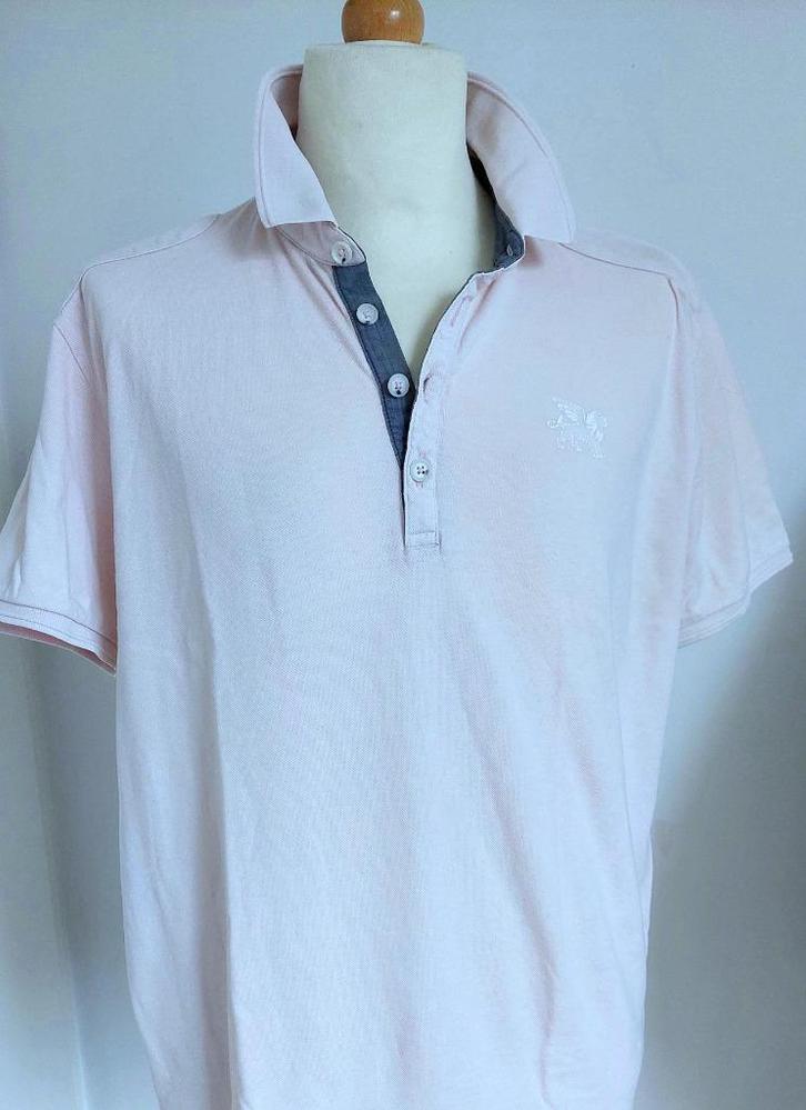 Vanguard polo in maat M, Kleding | Heren, Polo's, Gedragen, Maat 48/50 (M), Roze, Verzenden