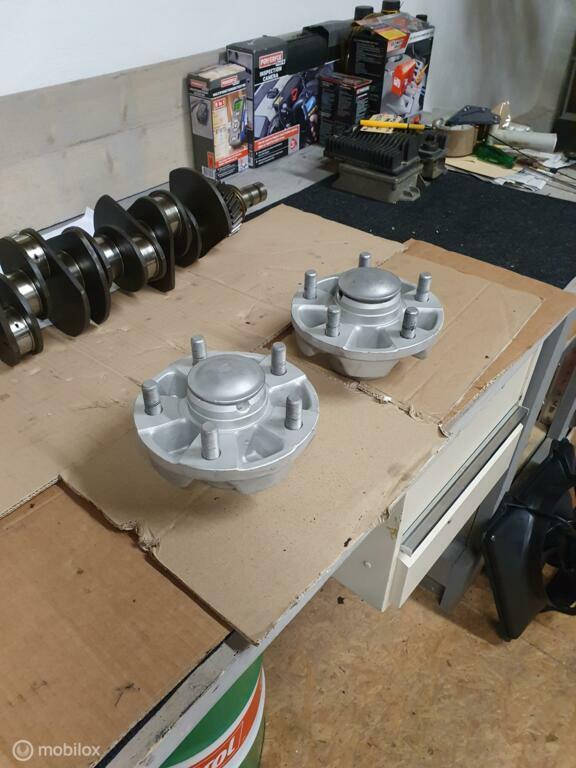 Set wiellagerhuis / wheel-hub Porsche 944 & 944 turbo, Auto-onderdelen, Ophanging en Onderstel, Porsche, Gebruikt, Ophalen of Verzenden