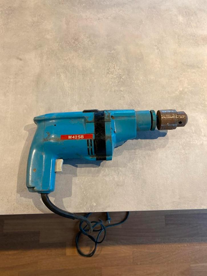 Bosch M42SB Klopboormachine - Blauw (Professioneel), Doe-het-zelf en Verbouw, Gereedschap | Boormachines, Gebruikt, Boormachine