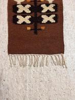 KEL18 Kelim kleedje bruin taupe 62/30, Minder dan 50 cm, Gebruikt, Rechthoekig, Ophalen of Verzenden