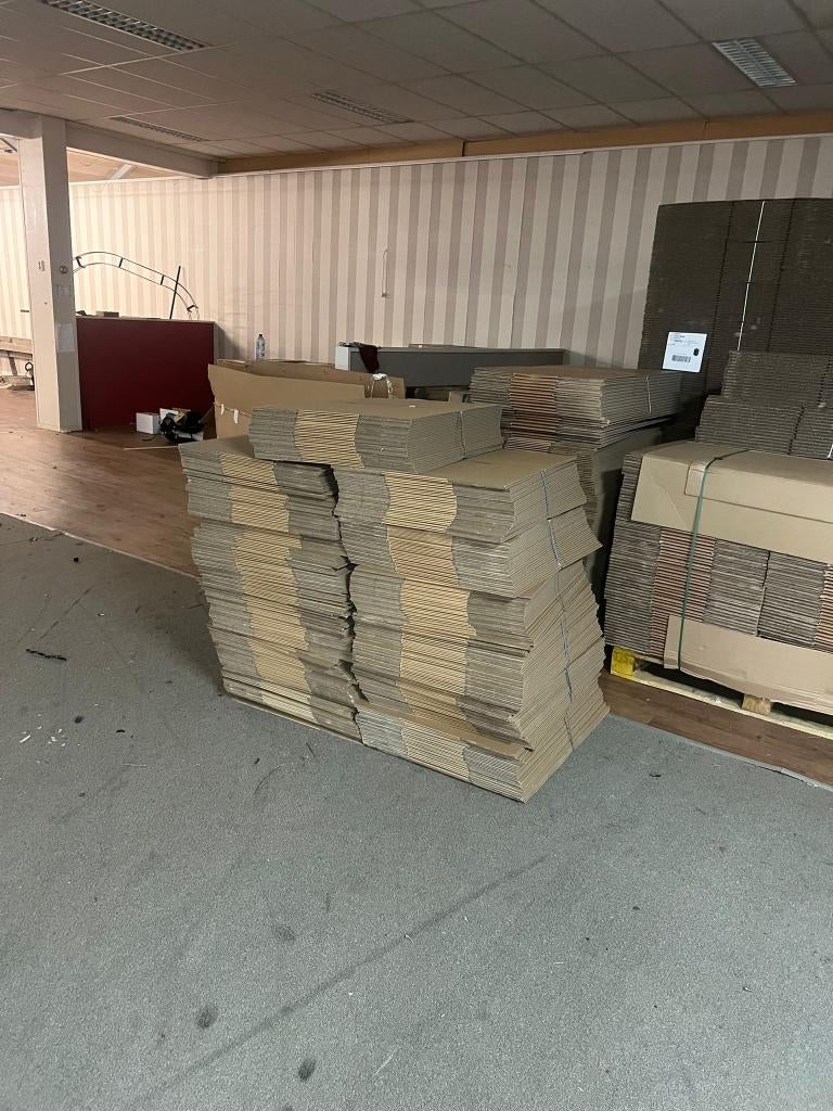 kartonnen dozen, Ophalen, Doos, 100 cm of meer, Opvouwbaar